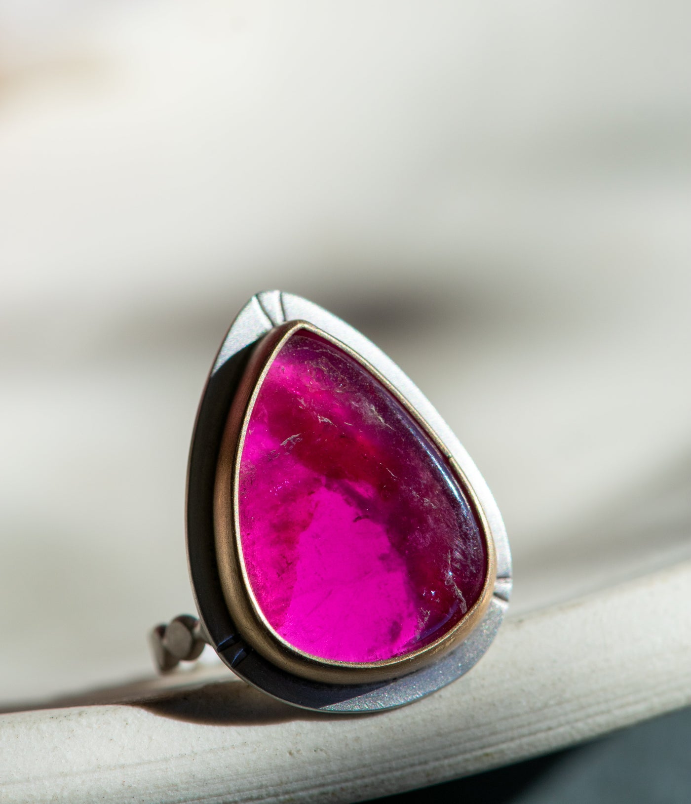 TIL ITS HEAVEN RUBELLITE RING