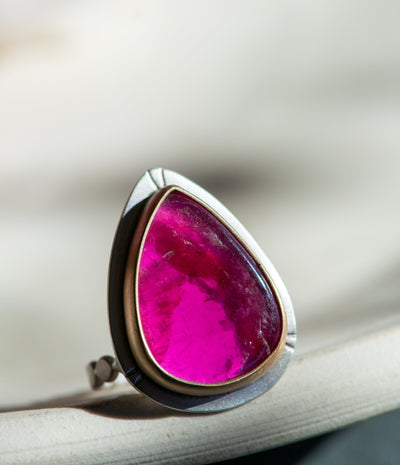 TIL ITS HEAVEN RUBELLITE RING