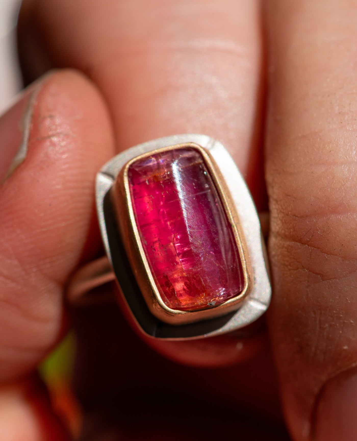 DOMINANCE RUBELLITE TOURMALINE RING