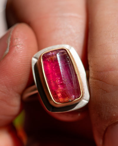 DOMINANCE RUBELLITE TOURMALINE RING
