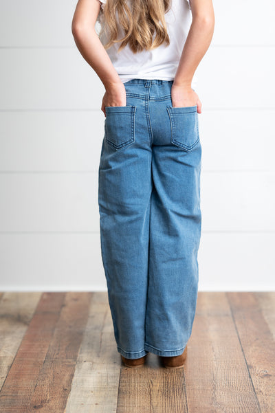 Wide Leg Denim Pant