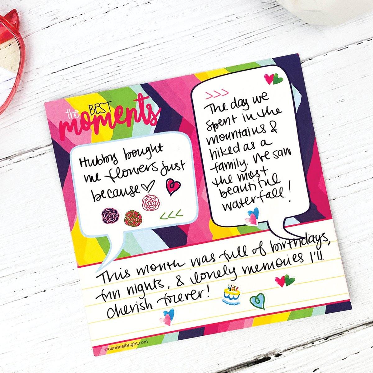 NEW! 2026 Mini Monthly Desktop Calendars | Stickers Included