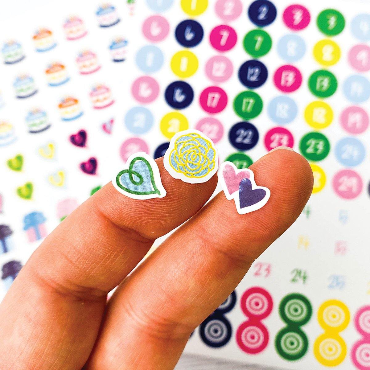 NEW! 2026 Mini Monthly Desktop Calendars | Stickers Included