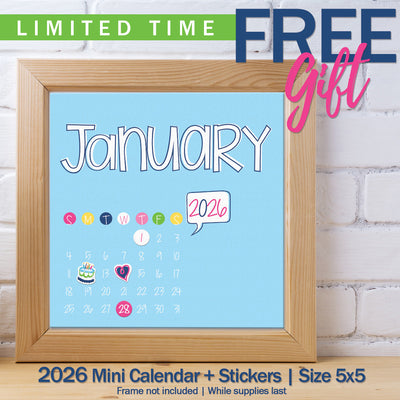 NEW! 2026-27 Reminder Binder® Planner + BONUS 2026 Mini Calendar | January 2026 - June 2027