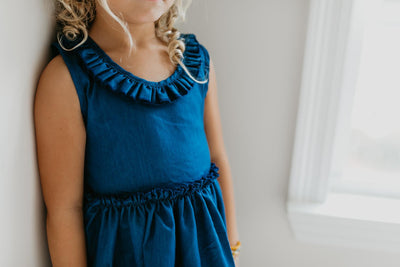 Denim Lace Dress