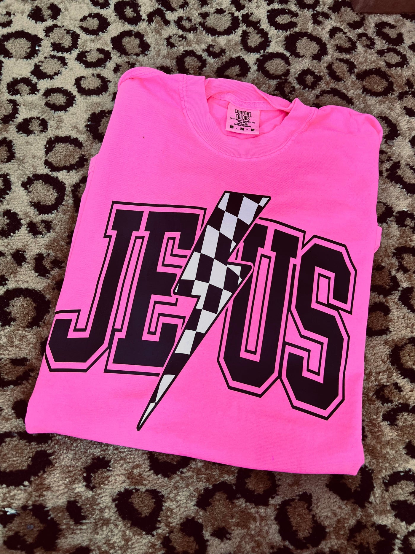 NEON JESUS COMFORT COLORS TEE