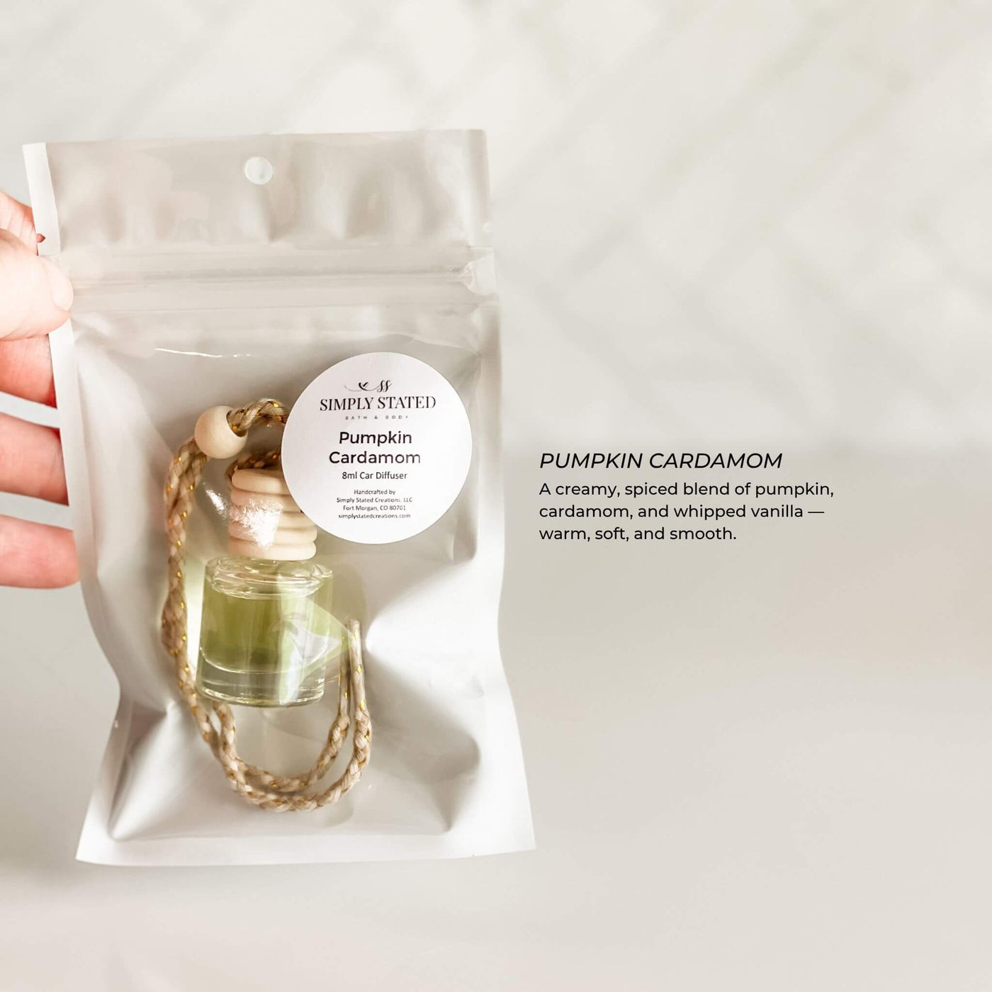 Fall Car Diffusers - Limited Edition Seasonal Scents