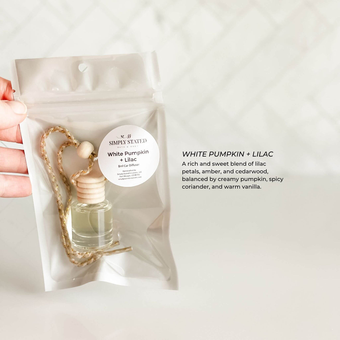 Fall Car Diffusers - Limited Edition Seasonal Scents