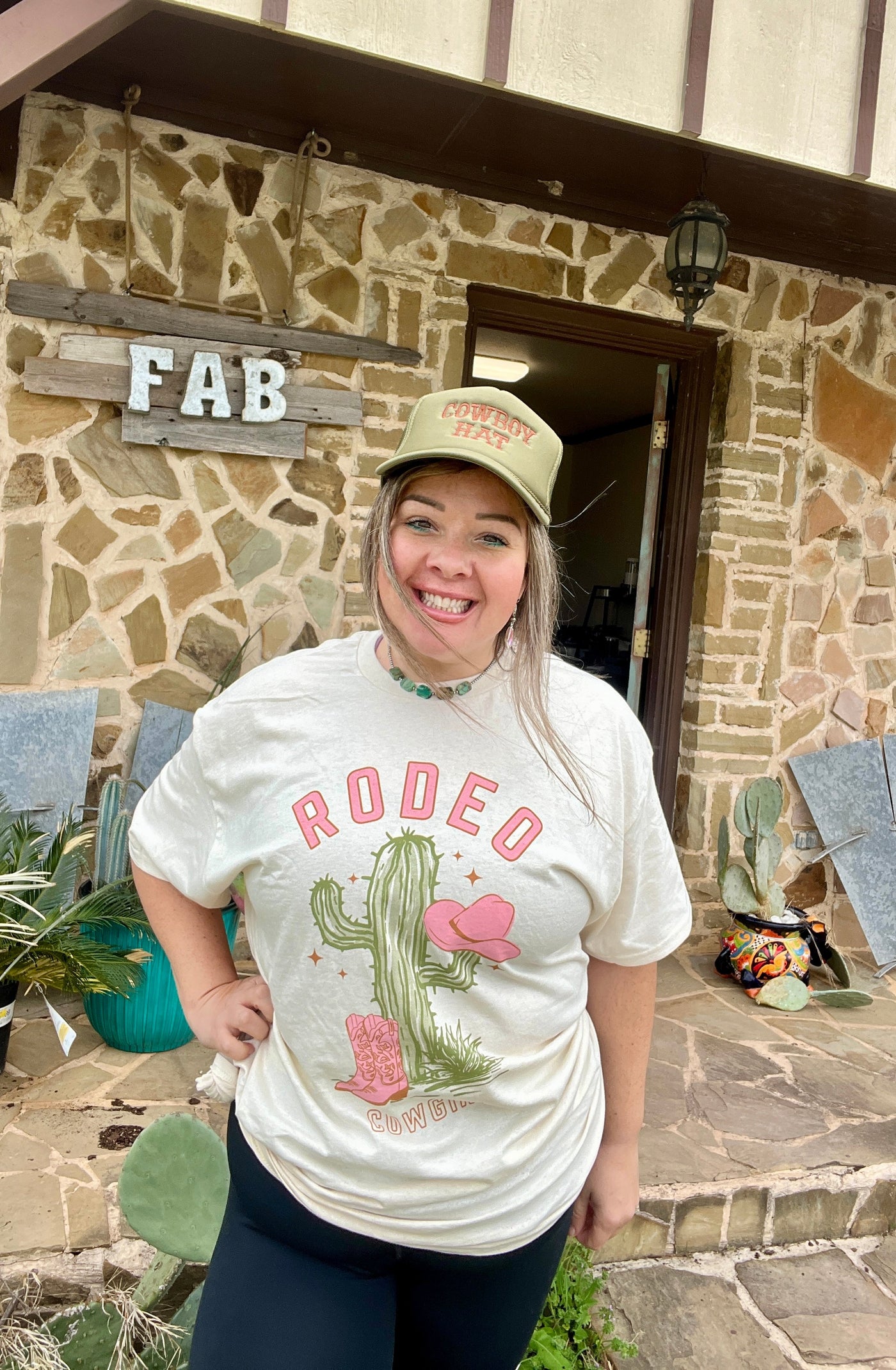 Rodeo Cowgirl Oversized Tee