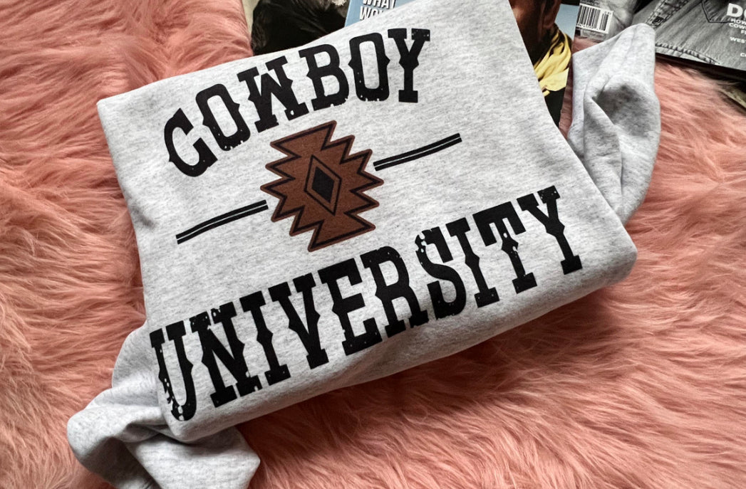 COWBOY UNIVERSITY (SWEATSHIRT)