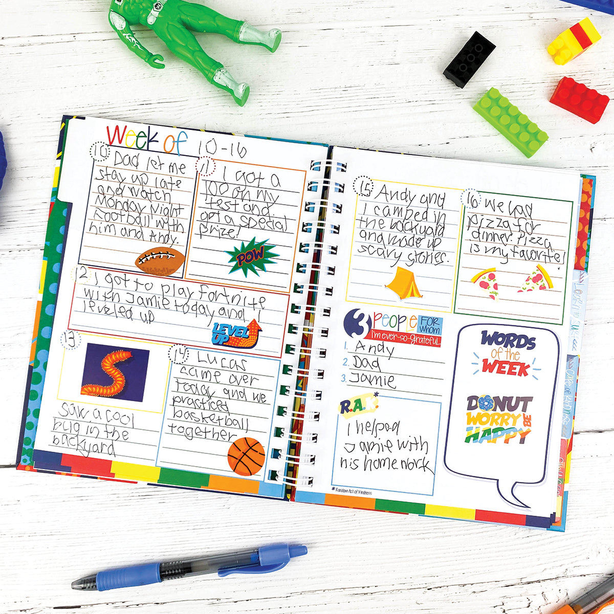 NEW! Happy Habits Bundle for Kids | Chore Chart, Gratitude Journal & Stickers + BONUS App Membership