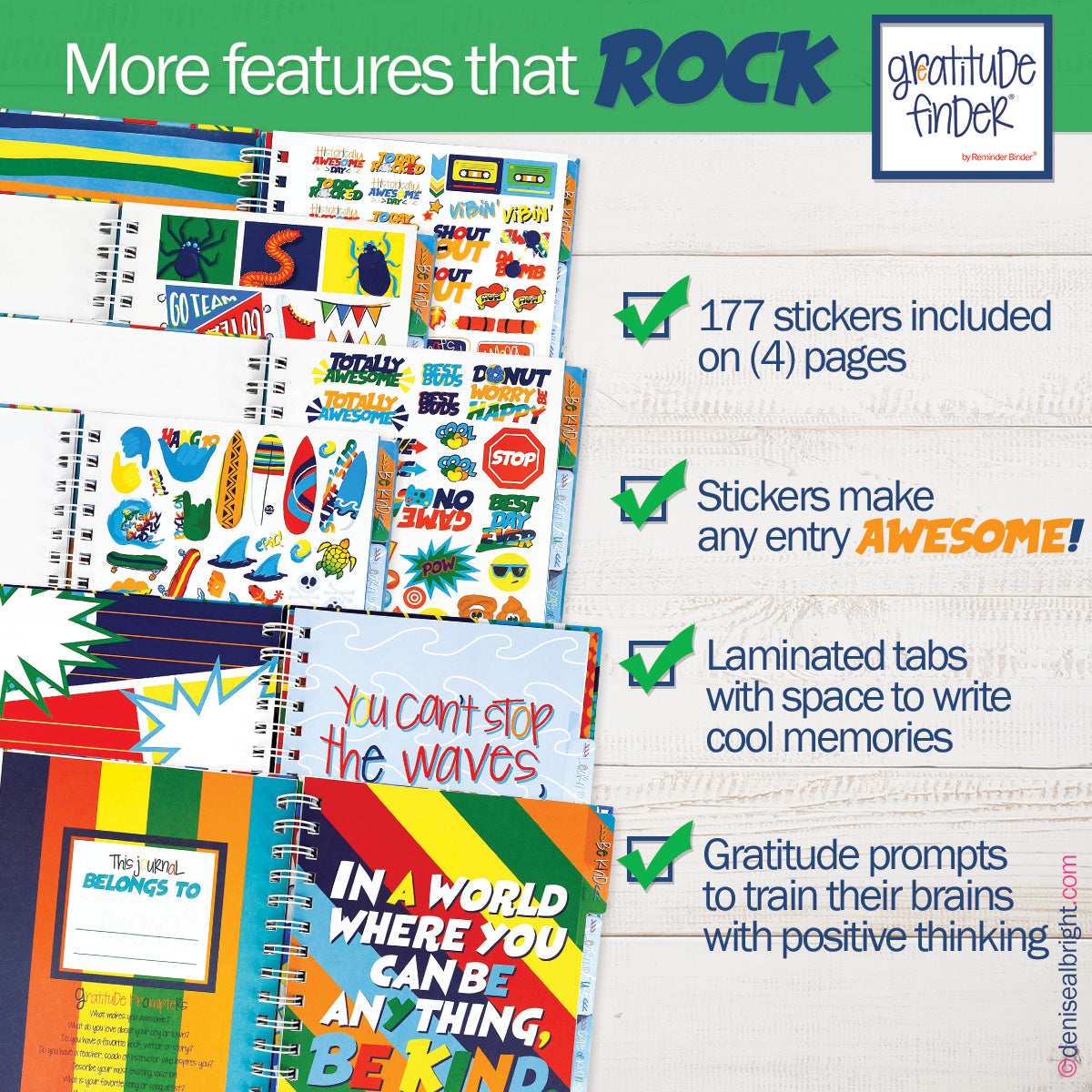 Surprise Set of 3 Gratitude Finder® Journals