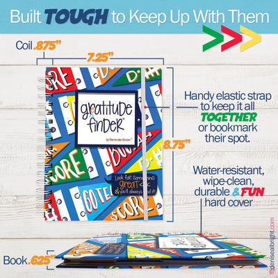 Bundle of THREE Gratitude Finder® Journals