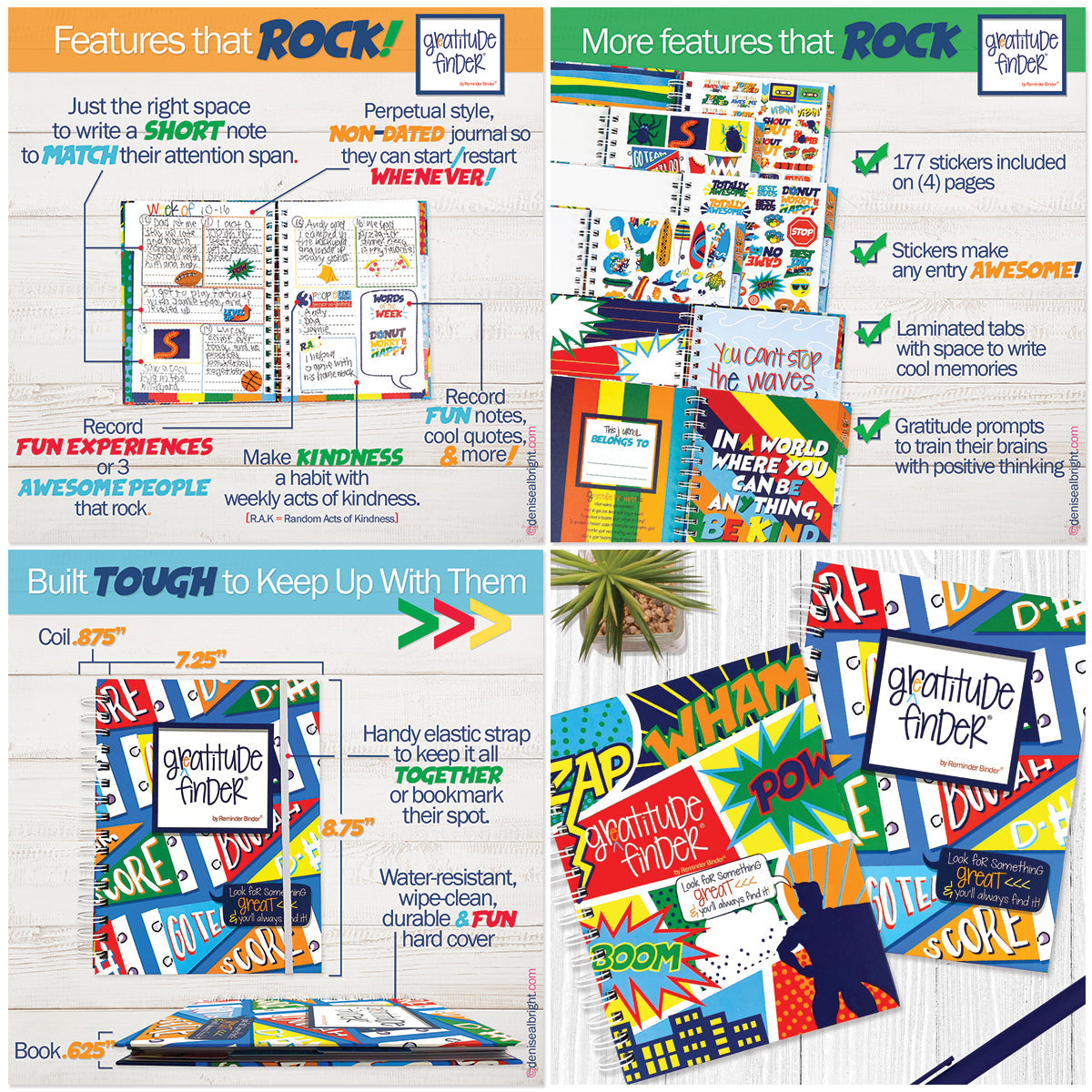 NEW! Happy Habits Bundle for Kids | Chore Chart, Gratitude Journal & Stickers + BONUS App Membership