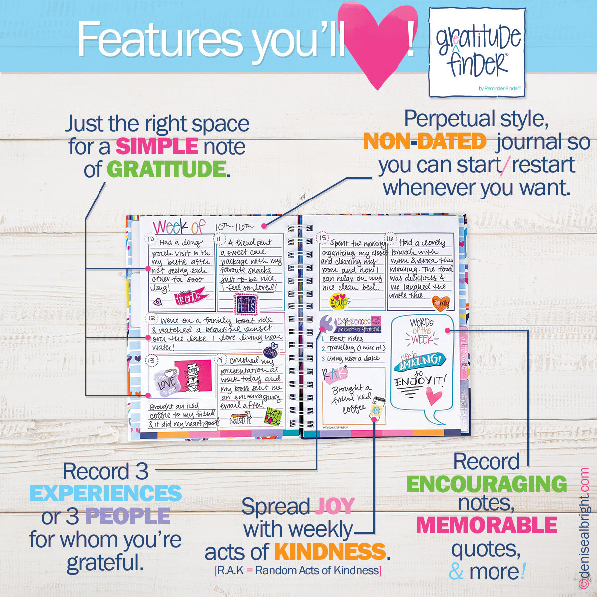 Gratitude Finder® Journals