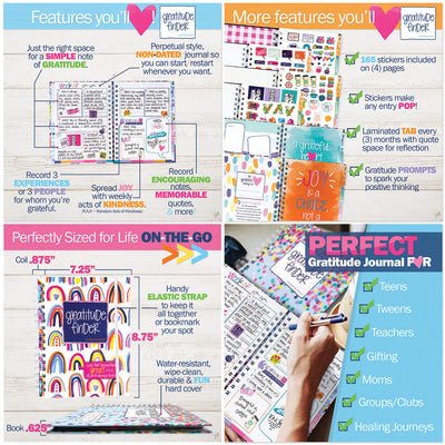 NEW! Kids' Gratitude Journal + BONUS App Membership | Gratitude for Them, Keepsakes for You