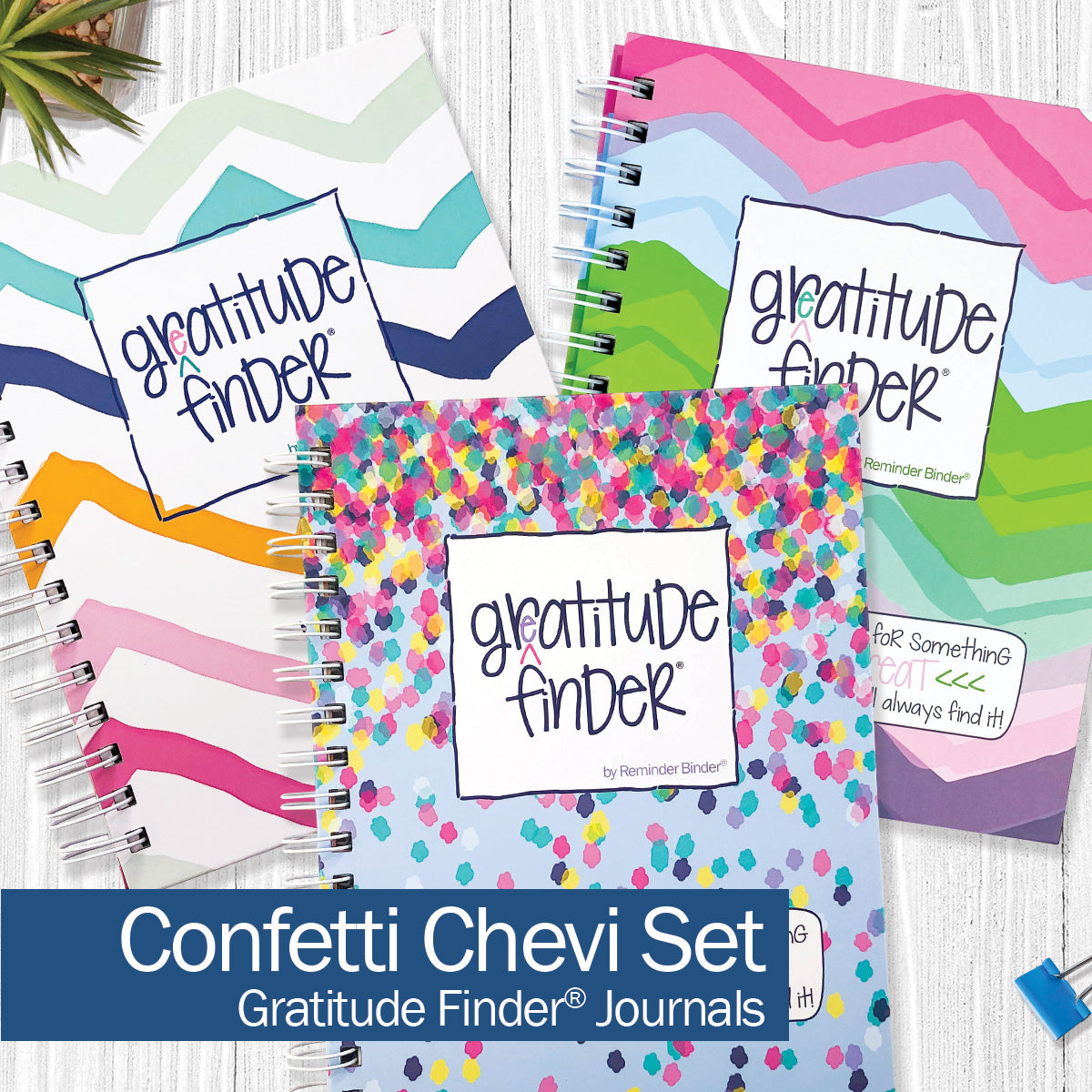 Bundle of THREE Gratitude Finder® Journals