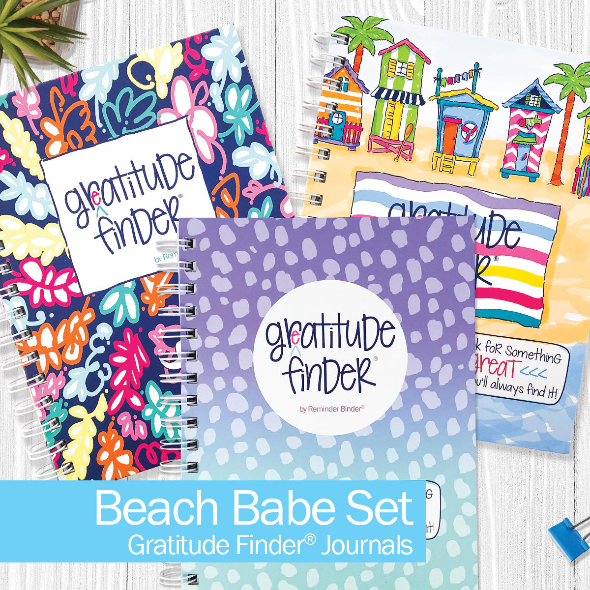 Bundle of THREE Gratitude Finder® Journals
