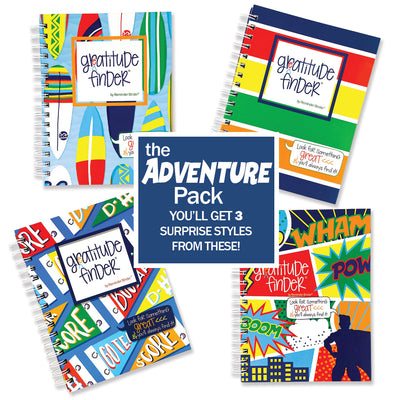 Surprise Set of 3 Gratitude Finder® Journals