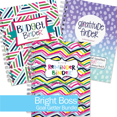 NEW! 2026-27 Dream Gift Bundle + BONUS 2026 Mini Calendar | Reminder Binder® Planner, Gratitude Finder® Journal and Budget Binder™