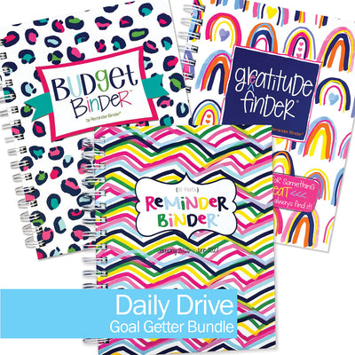 NEW! 2026-27 Dream Gift Bundle + BONUS 2026 Mini Calendar | Reminder Binder® Planner, Gratitude Finder® Journal and Budget Binder™