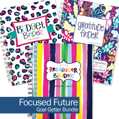 NEW! 2026-27 Dream Gift Bundle + BONUS 2026 Mini Calendar | Reminder Binder® Planner, Gratitude Finder® Journal and Budget Binder™