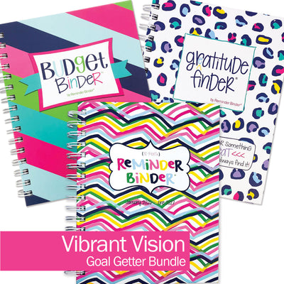 NEW! 2026-27 Dream Gift Bundle + BONUS 2026 Mini Calendar | Reminder Binder® Planner, Gratitude Finder® Journal and Budget Binder™