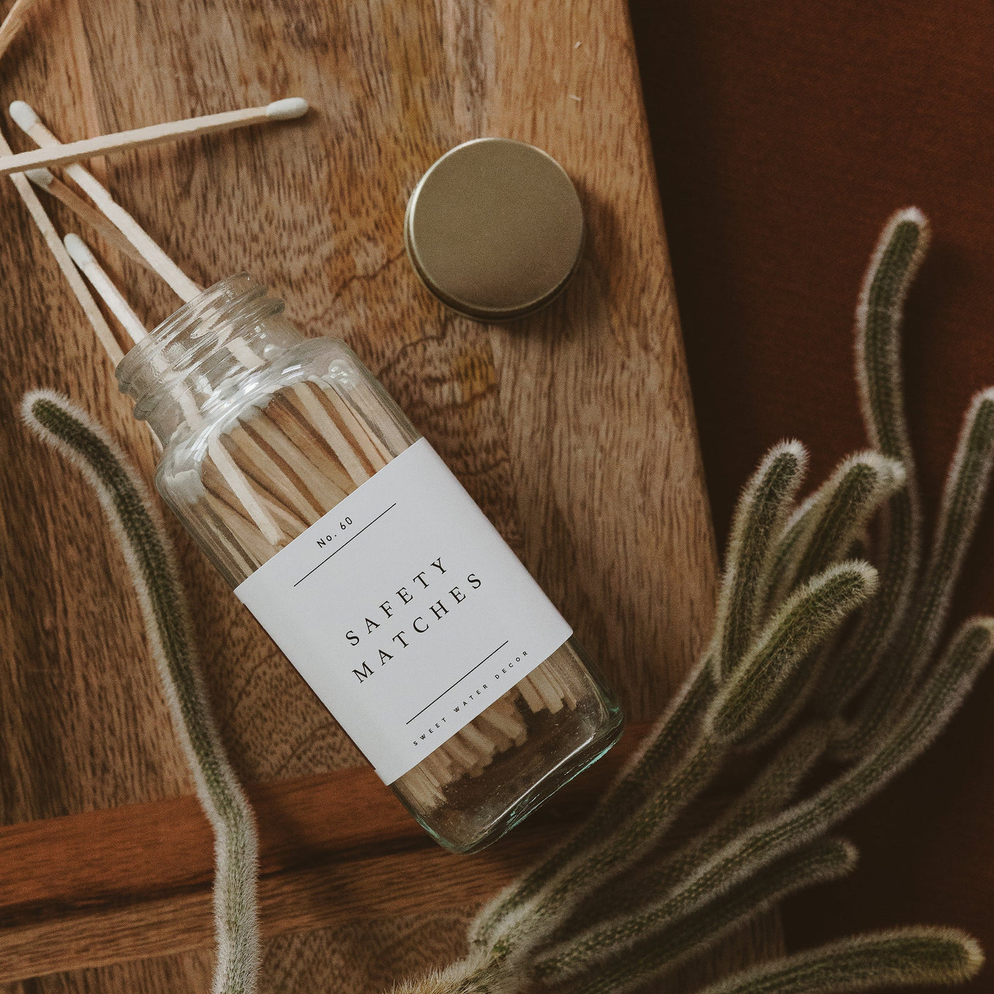 White Tip Safety Matches - 60 Count, 3.75"