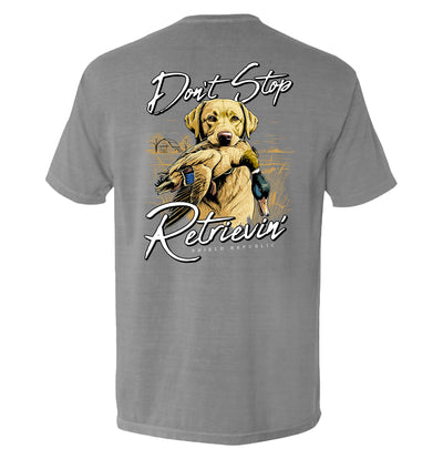 Don't Stop Retrievin Yellow Lab