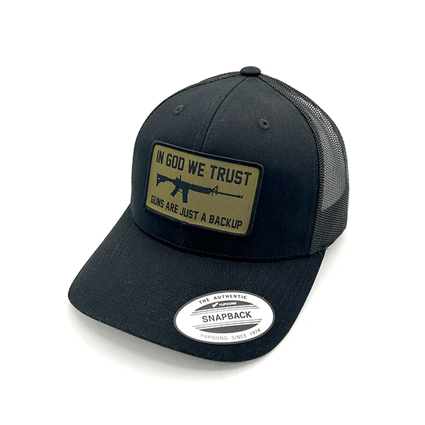 In God We Trust 2A Woven Patch Hat