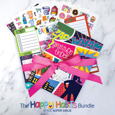 NEW! Happy Habits Bundle for Kids | Chore Chart, Gratitude Journal & Stickers + BONUS App Membership