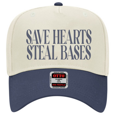 Save Hearts Steal Bases Trucker Hat