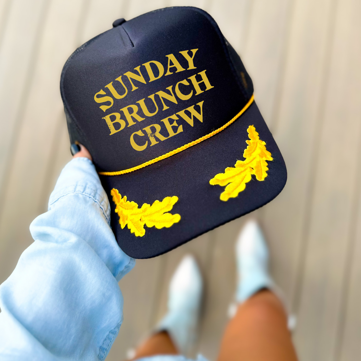 Sunday Brunch Crew Trucker Hat