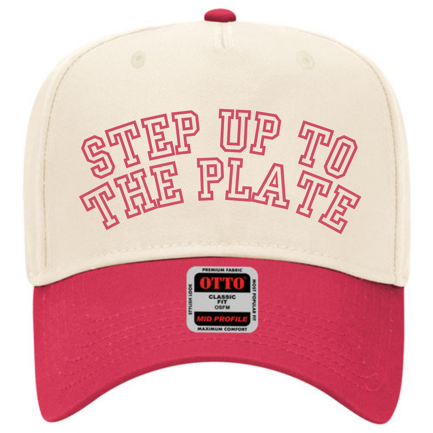 Step Up To The Plate Baseball Trucker Hat
