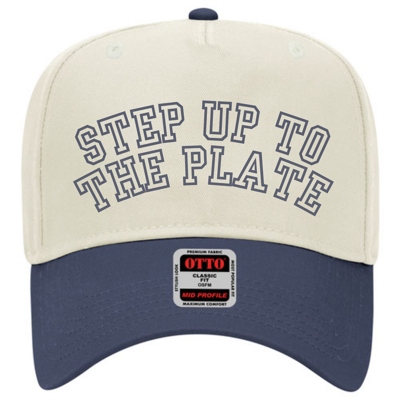 Step Up To The Plate Baseball Trucker Hat
