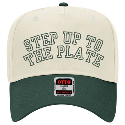 Step Up To The Plate Baseball Trucker Hat