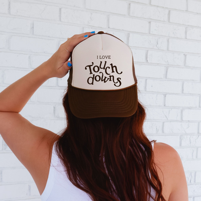 I Love Touchdowns Trucker Hat