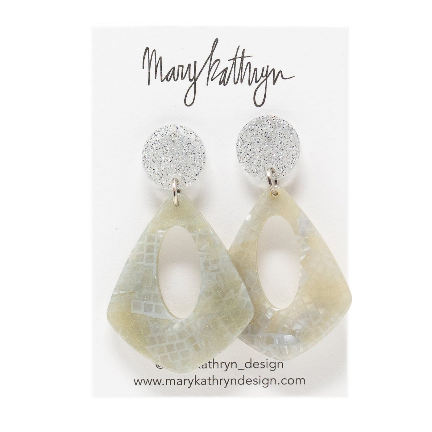 Tessa Acrylic Drop Earrings