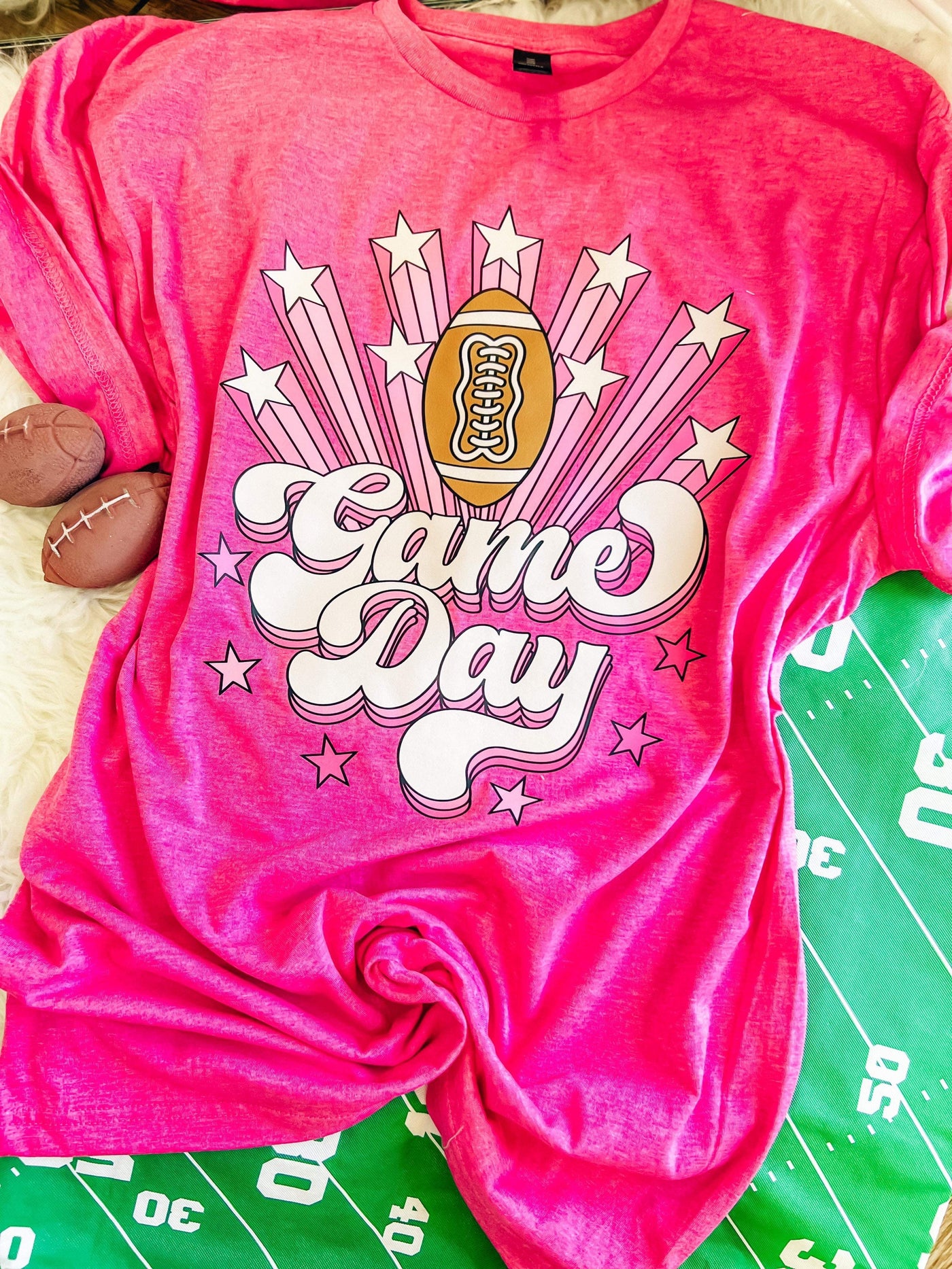 Pink Game Day Tee