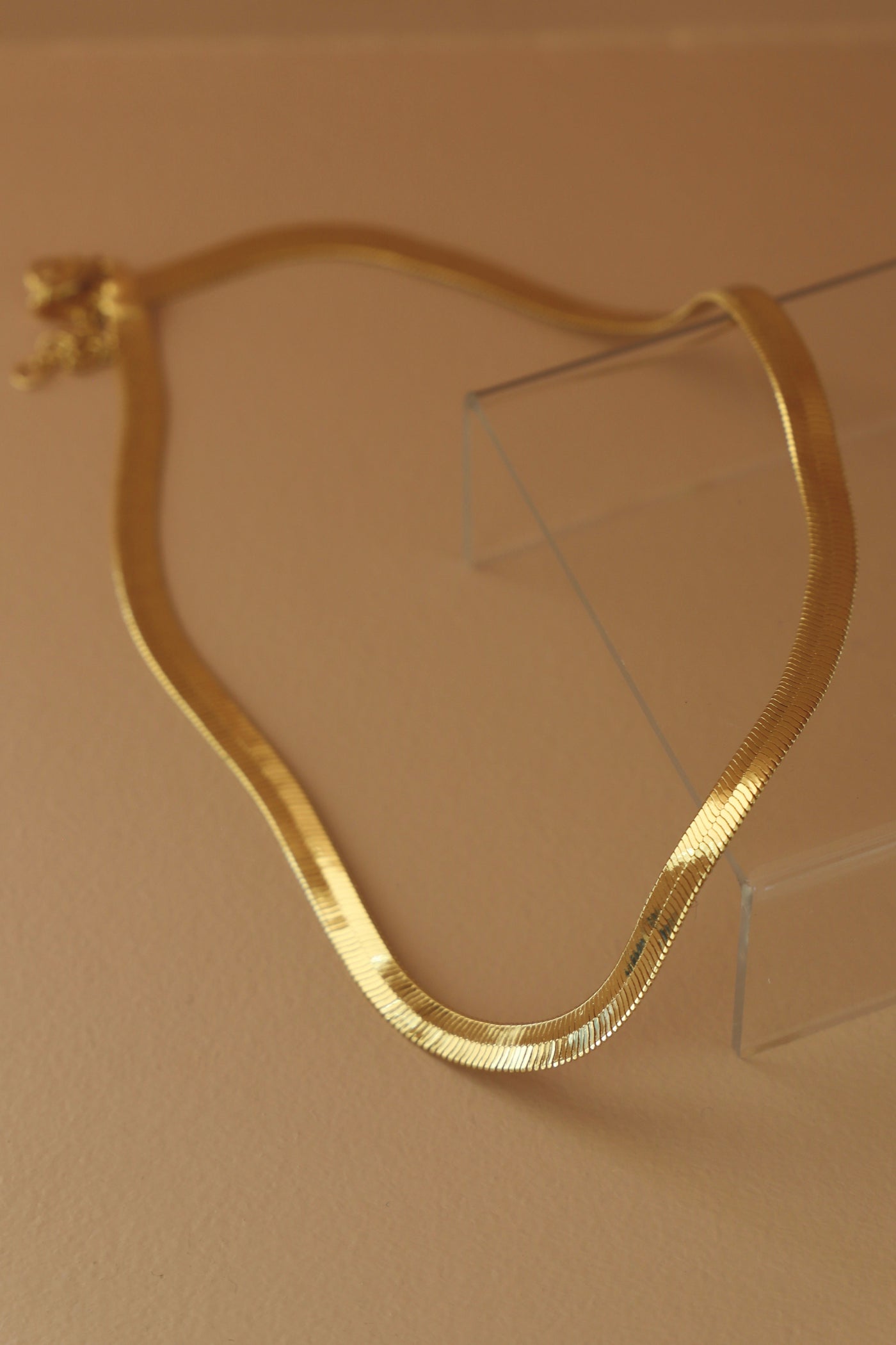 HERRINGBONE CHAIN NECKLACE