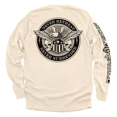 Never Retreat Never Surrender Skulls