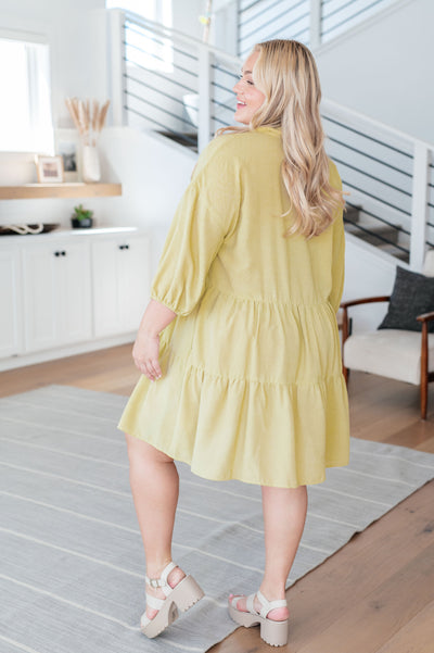 Just Like Honey Tiered Dress