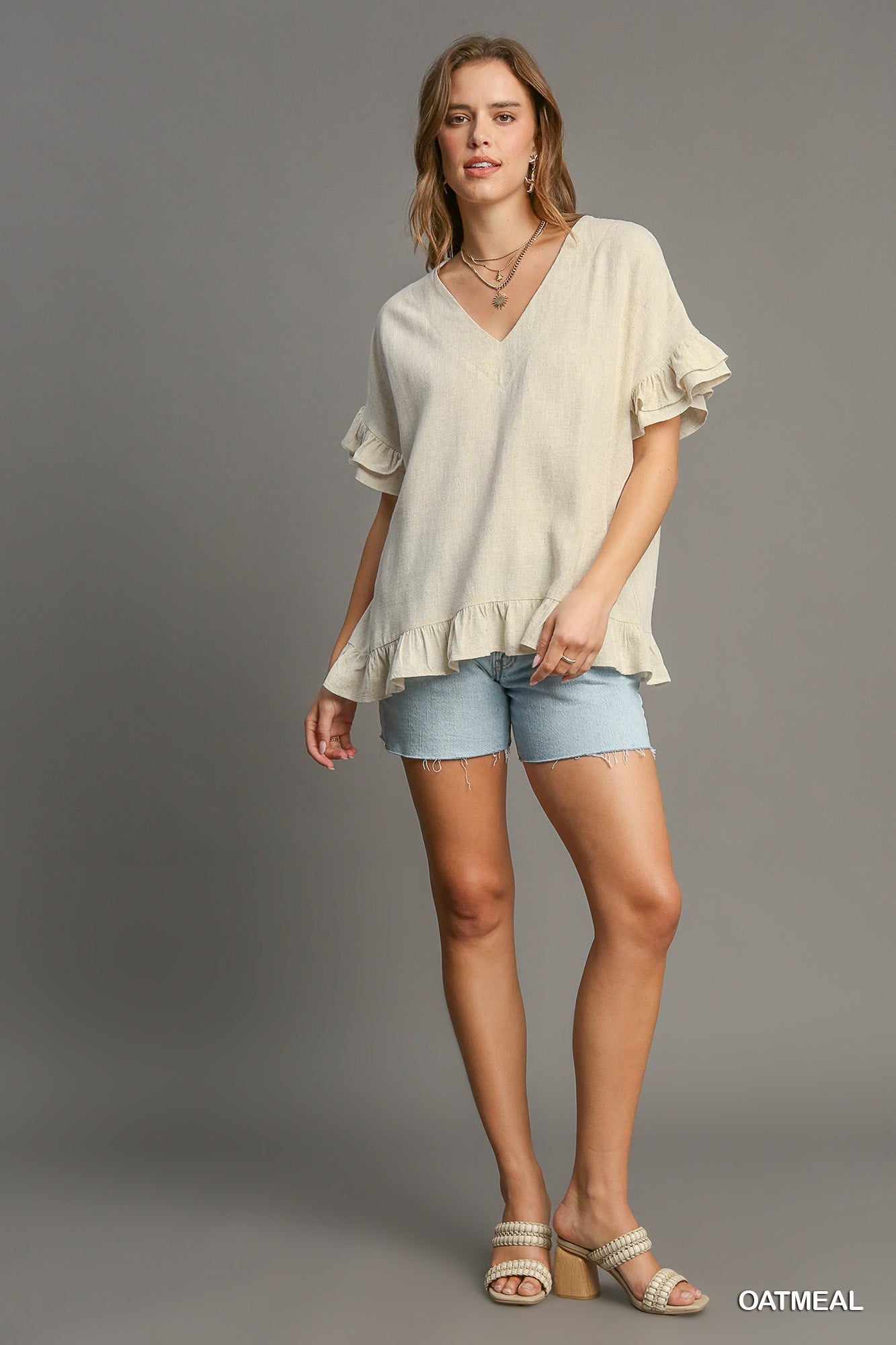 Laci Linen Top