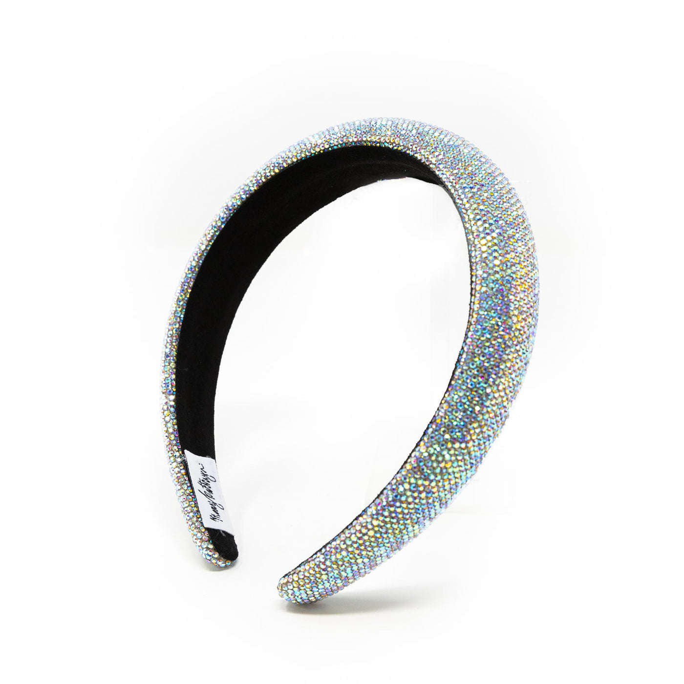 Iridescent Clear Rhinestone Headband