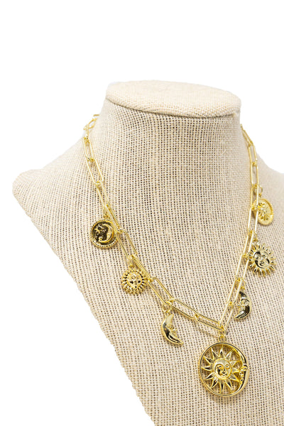 Golden Hour Charming Necklace