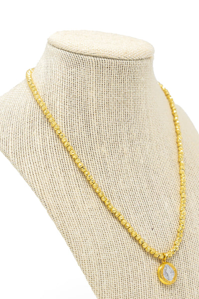 Two Toned Saint Benedict Necklace