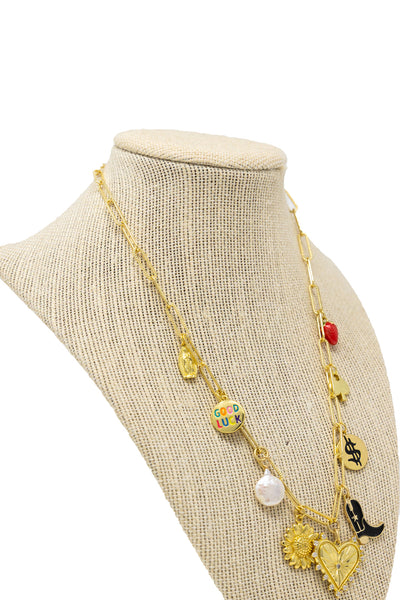 Texas Hold ‘Em Charming Necklace