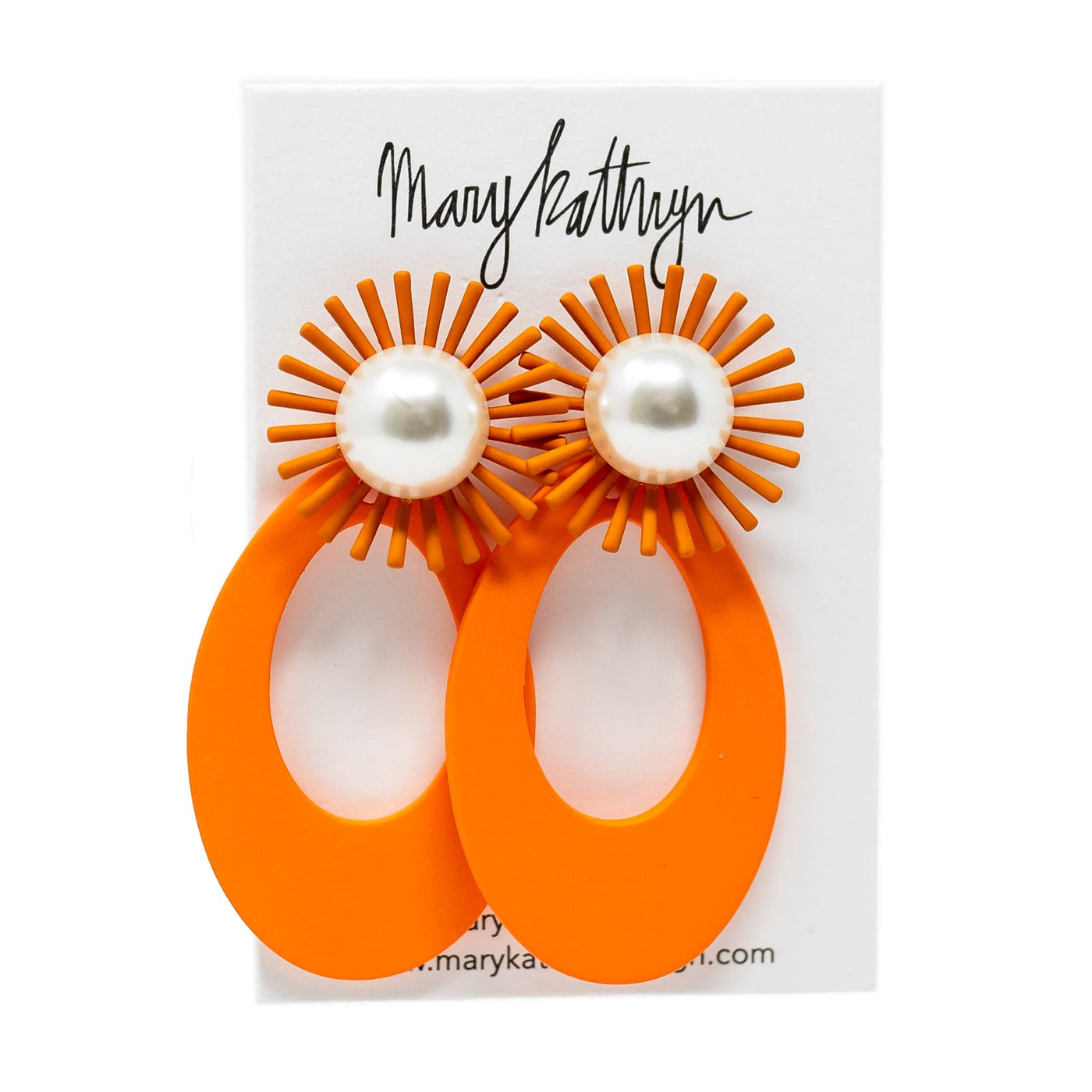 Orange Crush Earrings