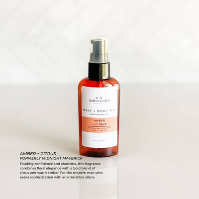 Men’s Beard + Body Oil – Nourishing Multi-Use Oil