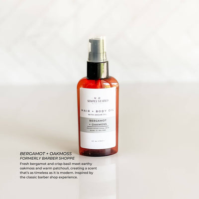 Men’s Beard + Body Oil – Nourishing Multi-Use Oil